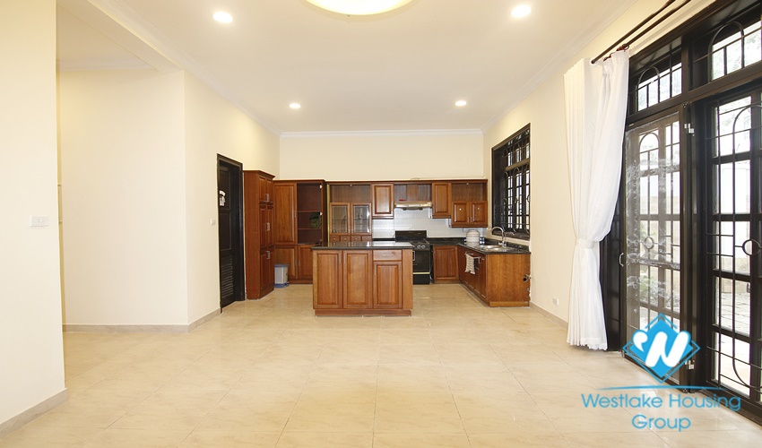 Charming house with large garden around for rent in Ciputra, Tay Ho, Hanoi